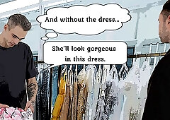 A Dress Shop Encounter