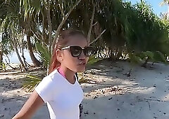 Public Beach Barebacking