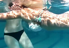 Blooming Irina - teen (18+) video - Underwater Show