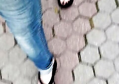 hot feet and hawt flip flops