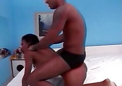 Sleek transexual Andreia Oliveira with a perfect chiseled body