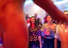 Party cfnm teen sucking