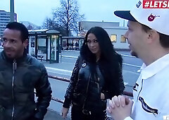 BUMSBUS - Large Breasts Floozy Jacky Lawless Unfathomable Banging In The Backseat - LETSDOEIT