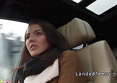 Stranger Stud Bangs Beautiful Hitchhiker Pov