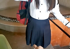Esta COLEGIALA MEXICANA se va a COGER por DINERO CON SU MAESTRO