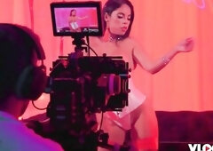 Breasty Megan Fiore's BTS Moments Turn Into A Vagina Pounding