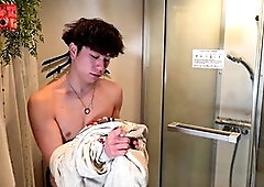 Young, male massage male, boy footjob