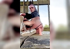 Supplementary lengthy vibrator for Anita’s boypussy