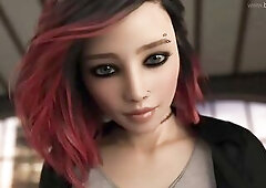 Lisa is curious about Boris sitting next to her when the bus is nearly empty, but Boris is worried about her 'coz this babe's a cutie and al