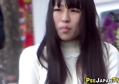 Asian Teens 18+ Pussy Pissing