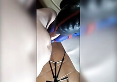 Naive compliant mother i'd like to fuck tied and blindfolded throated on high heels in a great oral sex pov action