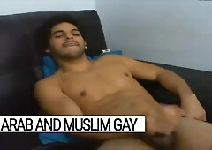 Arab queer Moroccan Hicham's gifts: his sweetheart and a spectacular pink cigar