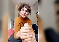 Sexy Stepmom Catches U Masturbating and Joins In