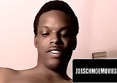 Black amateur strokes BBC monster cock to creamy delight