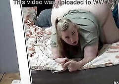 Screwing cutie with marvelous butt and then cumming on her twat