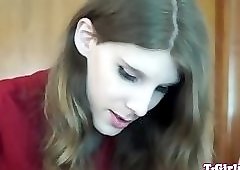 TS girlfriend drilling dykes tight asshole