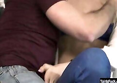 2 couple of lovers are having a truth or dare game up until Lance Hart ends up screwing his neighbors ts wife Ryder Monroe in the bed. Watch the 2 con