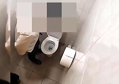 Security Guard caught jack in restroom