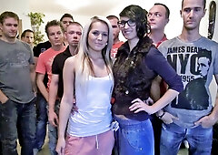 Thick Gangbang with Bombshell Blonde