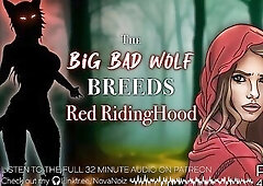 Futanari Werewolf Chases, Breeds, & Knots Red RidingHood. Coarse Erotic Audiodrama for Lesbos. NovaNoiz