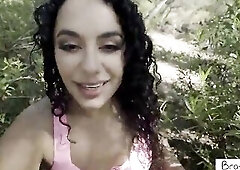 Cum In My Throat In advance of Anybody Catches Us Banging - Brianna Bourbon