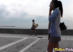 Filipina chick Maria gets intimate with one kinky foreigner