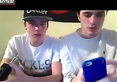 College two twinks show and blowjobs on webcam