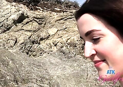 Super hawt amateur Becca Blair on vacation gives a behind-the-scenes POV public oral-sex. That babe sucks dick and likes each inch in this sexy outdoo