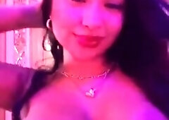 Big boobs milf masturbates with her dildo