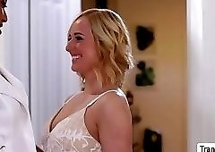 Blonde Kate gets her cute pussy rammed