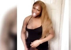 Randomly call him with my schlong out, turn him on then tell him get off my phone.