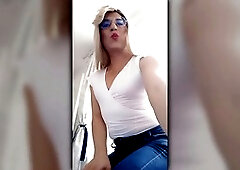 In portuguese, big cock cumshot, stocking