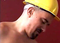 Aroused Workers Cock Sucking & Ass Banging