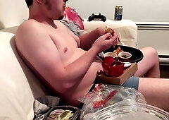 Food, belly stuffing, over eating