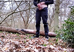 Ultra-Kinky Twunk Milks In Forest Fastly To Not Being Seen