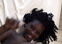 Black teen creampie team fuck by bwc