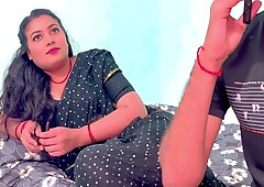 Stepmom Shared Single Bed And Made Stepson Happy, Full Hindi Audio