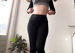 Gym leggings try on haul Sabrina Underware