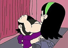 Roberta permeating Ronnie