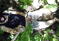 Super-naughty and moist outdoor very first