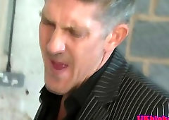 Issac Jones muscle pom balls deep before cumshot