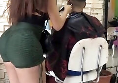 My Stylist Cuts My Hair And Gives Me My Ass