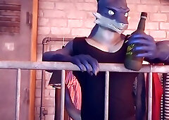 Furry porn cg animation gay shark and wolf