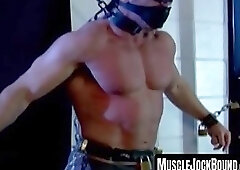 Rough torment and domination for a hunk that craves the feeling of bondage