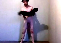 Trying Raiment; Playing, Dressing And Undressing - Ebony Compression Shirt pt 8