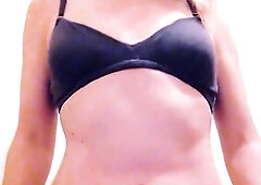 shemale Teases U with Her Brassiere
