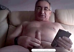 spanish grandpa wanking hard 4