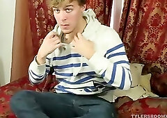 Young and Hairy Marcus Jerks Off