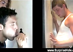 It goes from a girl to a guy real quick for this poor bastard