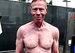 Jim Arrington Workout And Then Posing and Flexing